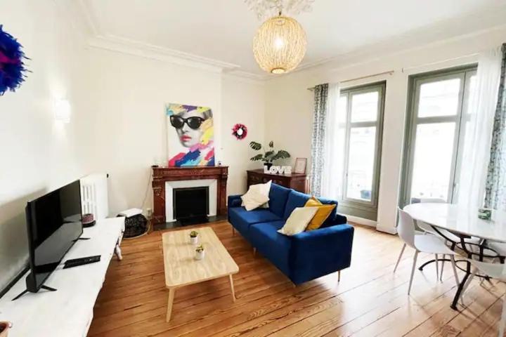 Ferienwohnung Cosy Hortensia- 4 CH-Hypercentre+parking - 110m2 Pau Exterior foto